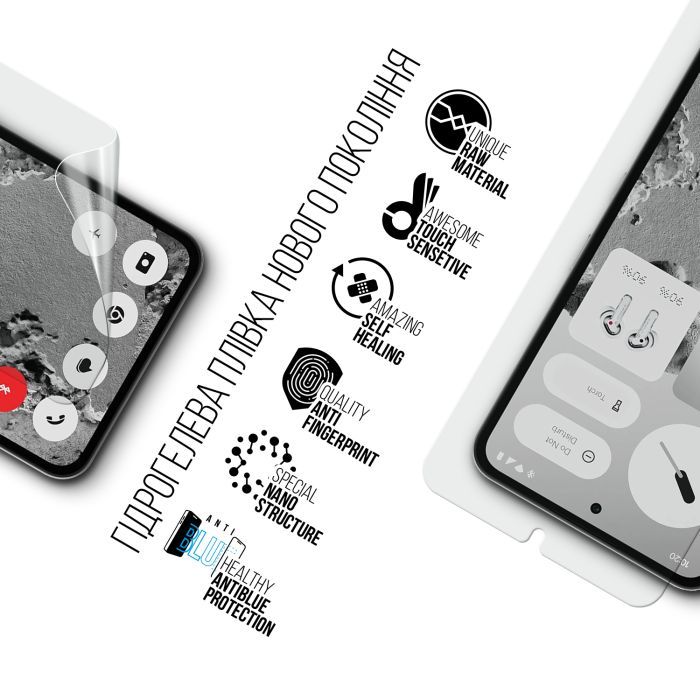 Плівка захисна Armorstandart hydrogel Anti-Blue Nothing CMF Phone 2 Pro (ARM89354) зображення 2
