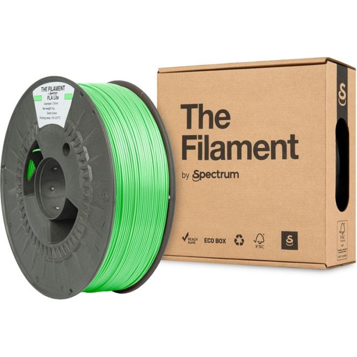 Пластик для 3D-принтера The Filament PLA Lite 1.75mm GREEN 1kg (TF-24222) зображення 3