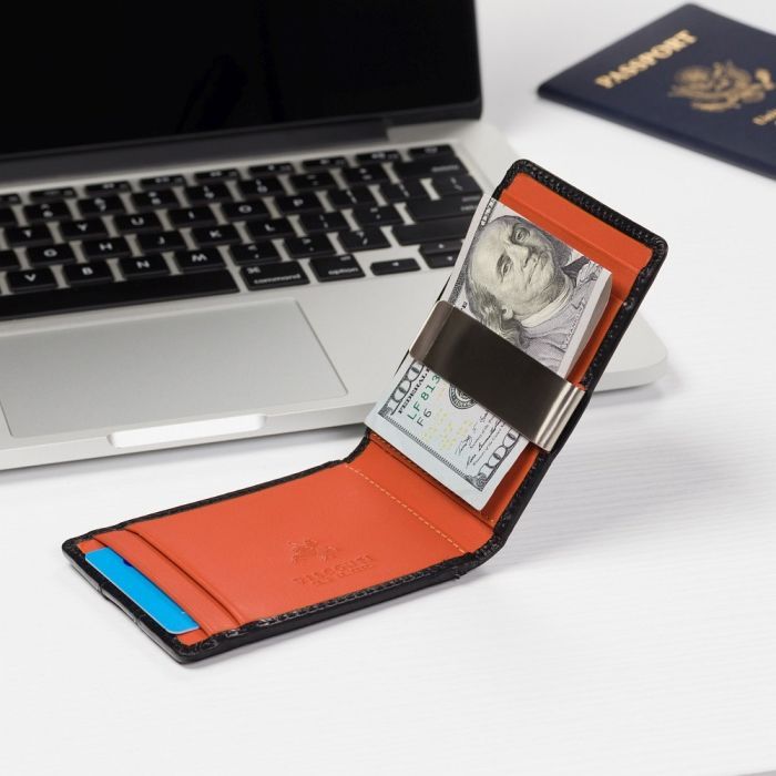 Гаманець Visconti VSL57 Black Monza/Orange (VSL57 BLK/ORG) зображення 7