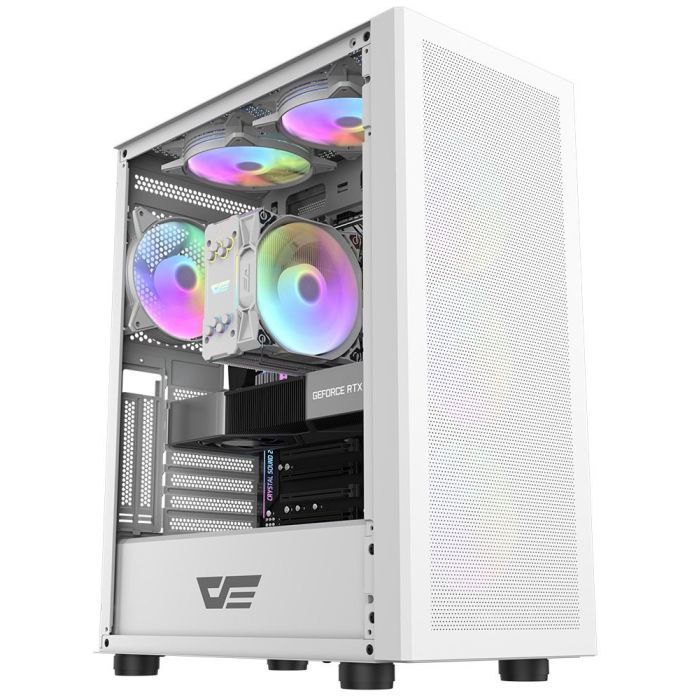 Корпус для ПК DARKFLASH DLC29 MESH WHITE изображение 4