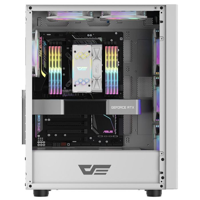 Корпус для ПК DARKFLASH DLC29 MESH WHITE изображение 9