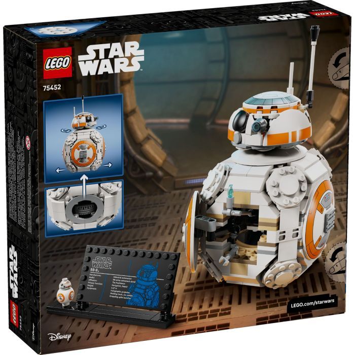 Конструктор LEGO Star Wars Дроид-астромеханик BB-8 (75452) изображение 6
