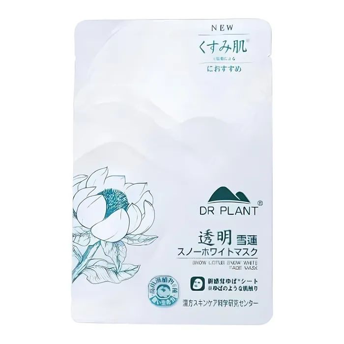 Маска для обличчя Dr.Plant Snow Lotus Snow White Face Mask 7 шт (4538307911775)