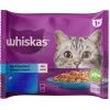 Влажный корм для кошек Whiskas тунец, лосось в желе 4х85 г (8410136025433)