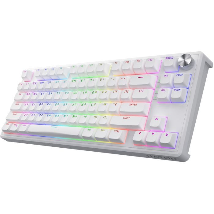 Клавіатура Hator Skyfall 80 USB UA White (HTK1181UA) зображення 2