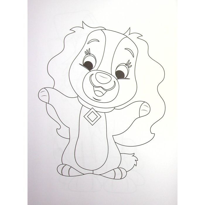 Книга Disney Маля. Гра з кольором. Леді та Бродяга Ранок (9789667503963) изображение 11