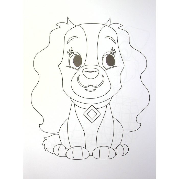 Книга Disney Маля. Гра з кольором. Леді та Бродяга Ранок (9789667503963) изображение 8