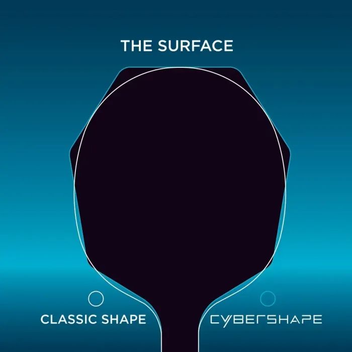 Основа для ракетки Stiga Cybershape Carbon Master (1600-0201-35) (932082) зображення 6