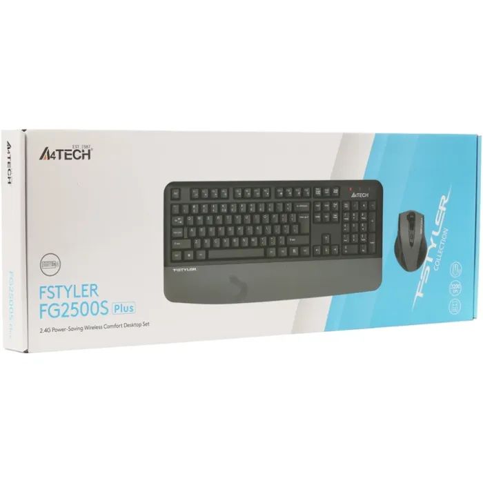 Комплект A4Tech FG2500S Plus Wireless UA White (4711421003254) изображение 8