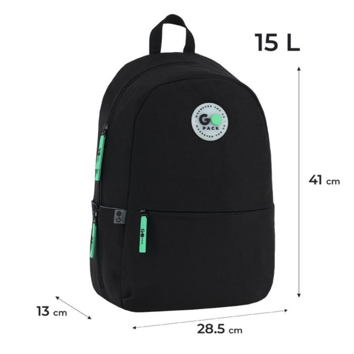 Рюкзак шкільний GoPack Education Teens 188M-4 чорний (GO26-188M-4) зображення 12