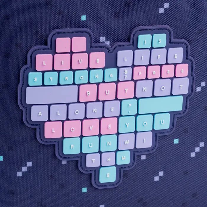 Рюкзак школьный Kite Education 763M Type Love (K26-763M-2) изображение 10