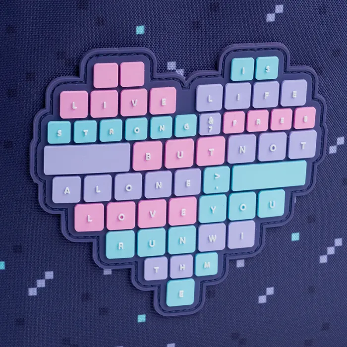 Рюкзак школьный Kite Education 763M Type Love (K26-763M-2) изображение 10