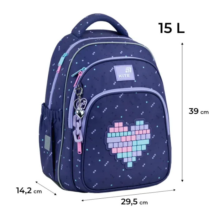 Рюкзак школьный Kite Education 763M Type Love (K26-763M-2) изображение 12
