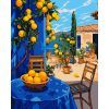 Картина по номерам Santi Лимонний дворик 40х50 см (955754)