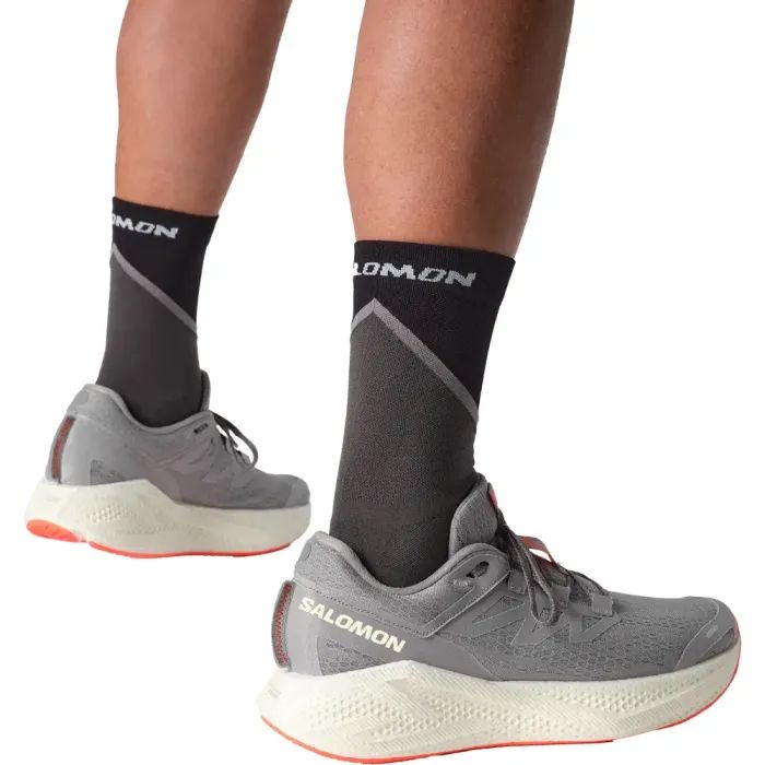 Кроссовки Salomon Aero Glide 3 Alloy/Vanilla Ice/Neon Flame 9.5 (L47810600-9.5) изображение 8