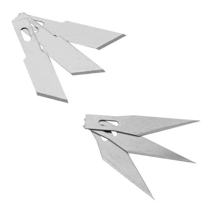 Нож монтажный Tolsen скальпель со сменными лезвиями 7 шт (30114) изображение 5