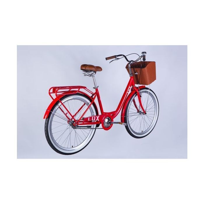 Велосипед Dorozhnik 26" LUX Velosteel рама-17" ST 2026 червоний (OPS-D-26-366) изображение 5