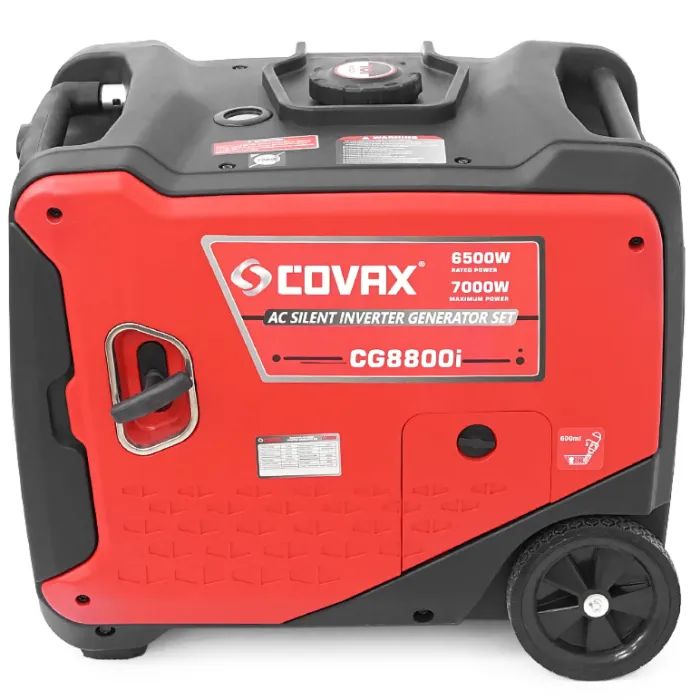 Генератор COVAX инверторный CG8800i, 7.0kW, 220V, 50Hz, бак 10L, 45kg (CG8800i) изображение 4