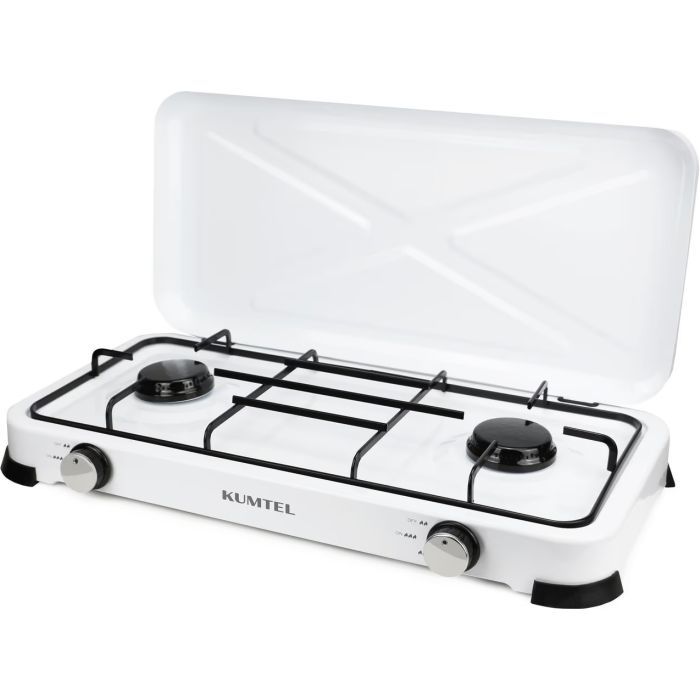 Настільна плита KUMTEL HGCL-1002W зображення 2