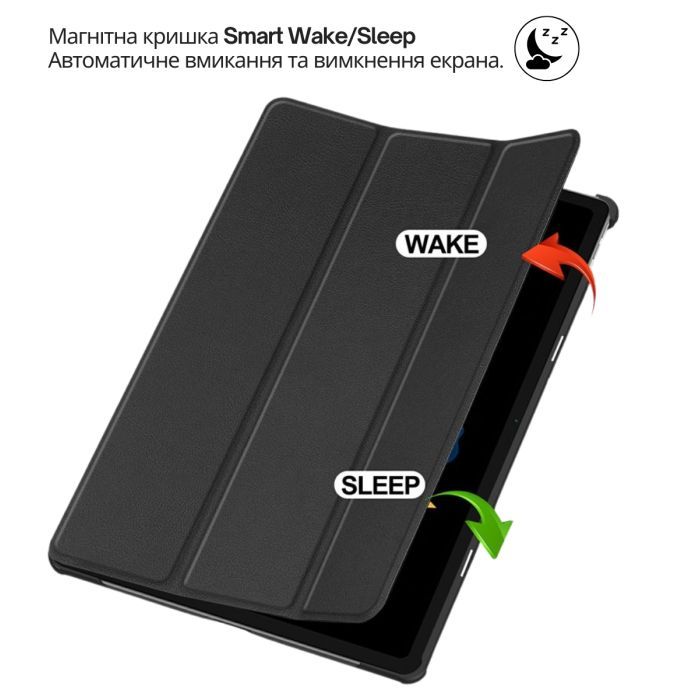 Чохол до планшета BeCover Smart Case Lenovo Idea Tab Plus 12.1" Black (715078) зображення 5