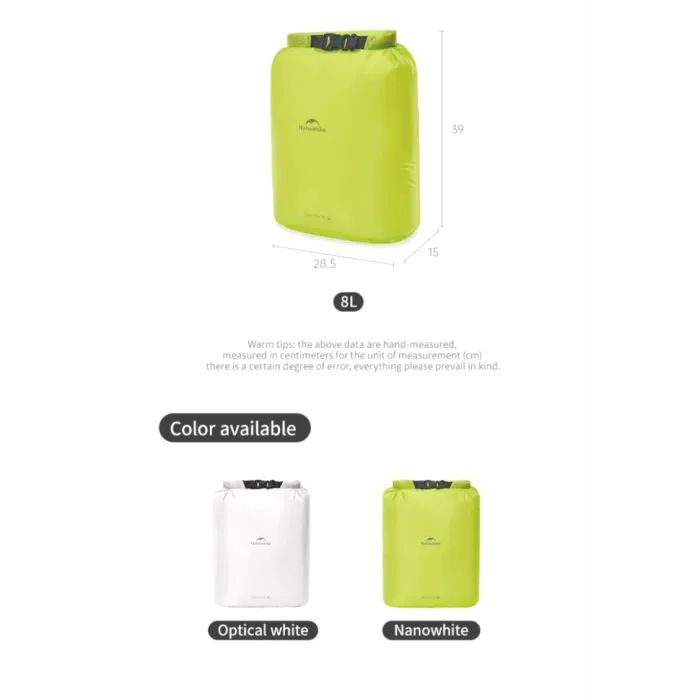 Гермомешок Naturehike CNK2550XB012, 8 л, жовтий (6977465868268) изображение 2