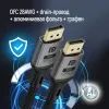 Кабель мультимедийный DisplayPort M to DisplayPort M 3.0m V2.1 16K black ColorWay (CW-CBDP092-BK) изображение 11