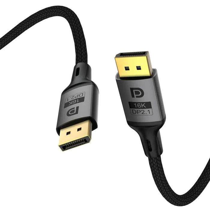 Кабель мультимедийный DisplayPort M to DisplayPort M 3.0m V2.1 16K black ColorWay (CW-CBDP092-BK) изображение 2