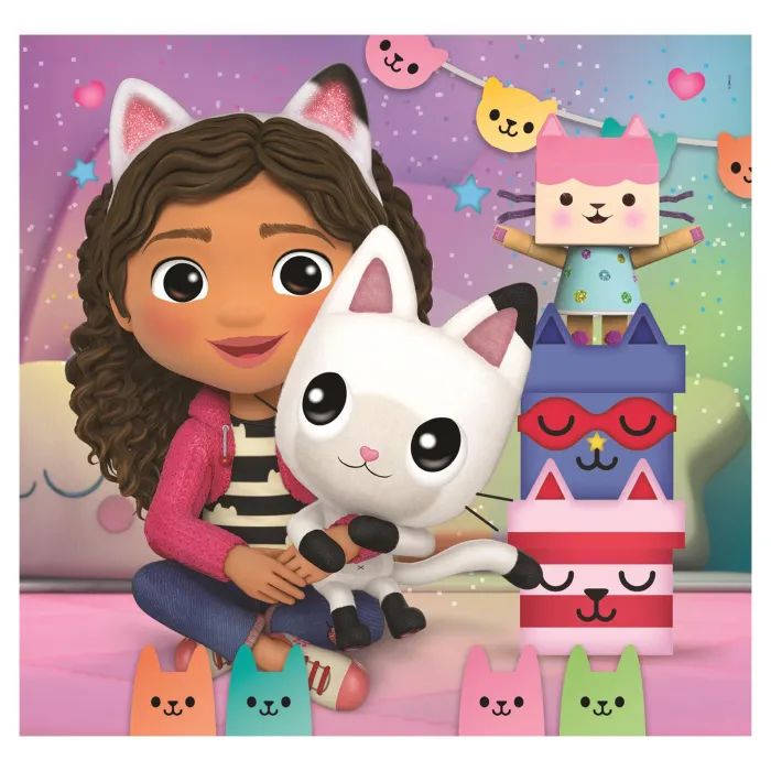 Пазл Clementoni Gabby's Dollhouse 3 шт по 48 элементов (25295) изображение 2