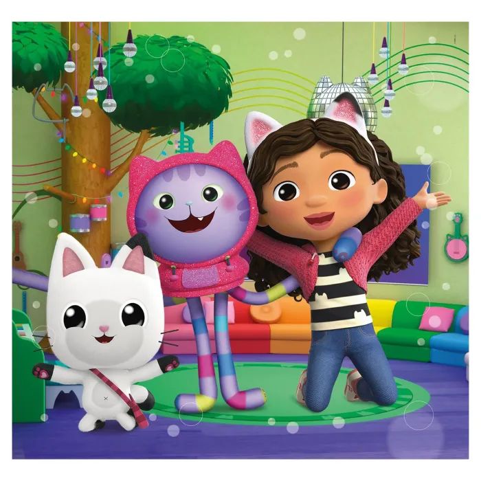 Пазл Clementoni Gabby's Dollhouse 3 шт по 48 элементов (25295) изображение 3