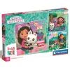 Пазл Clementoni Gabby's Dollhouse 3 шт по 48 элементов (25295)
