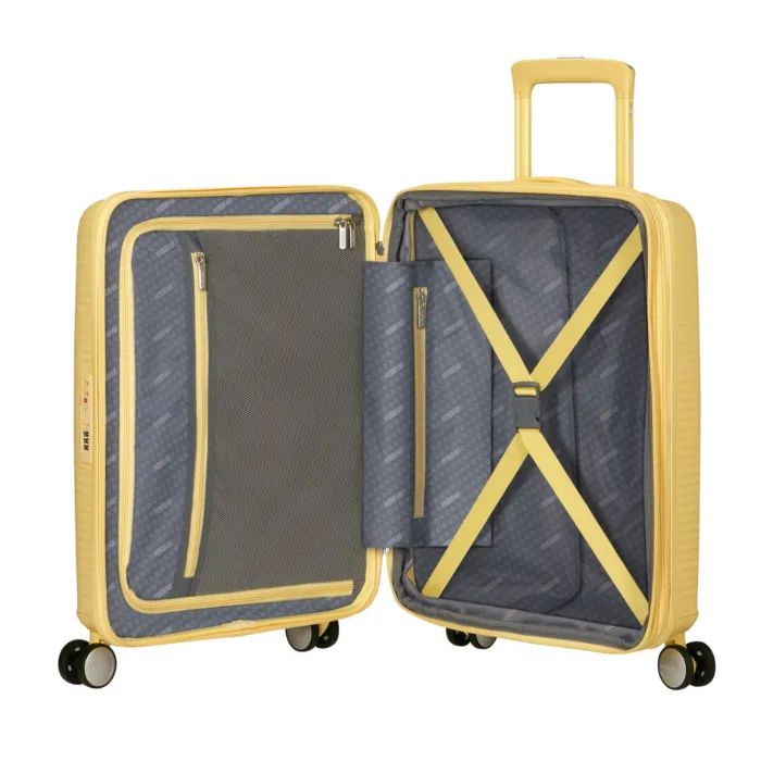 Валіза American Tourister Soundbox 35.5/41 л пастельно-жовта (32G*16001) зображення 8