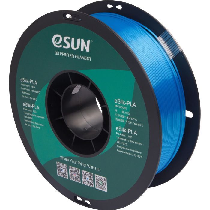 Пластик для 3D-принтера eSUN ePLA-Silk 1,75mm 1kg PINK (EPLA-SILK-P175P1)