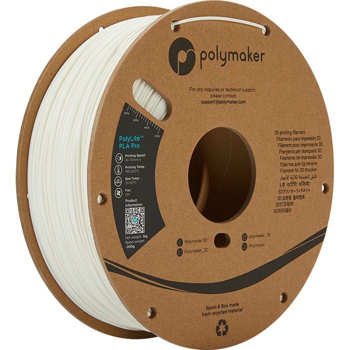 Пластик для 3D-принтера Polymaker PLA POLYLITE PRO 1,75mm 1kg YELLOW (PA07009)