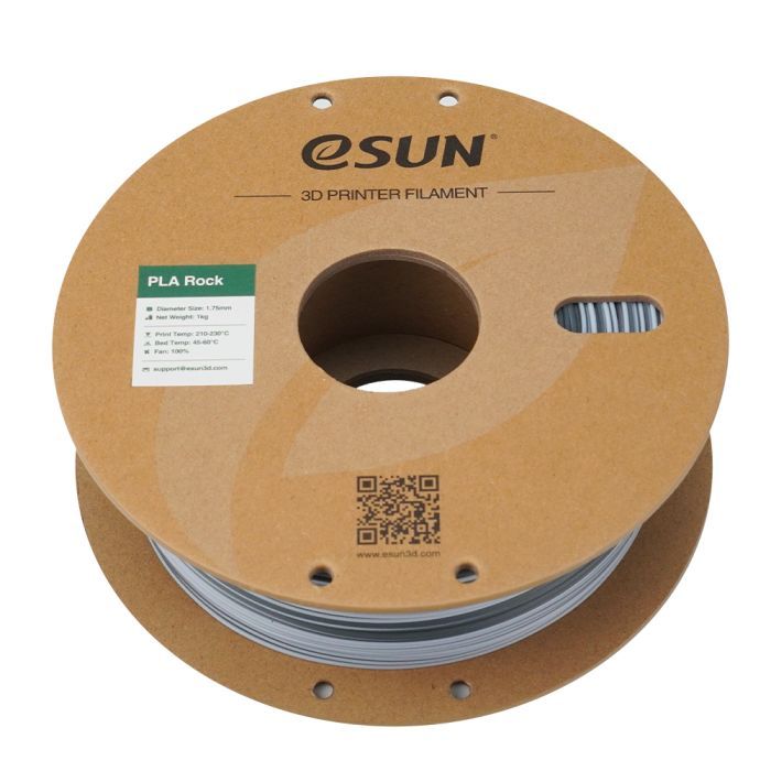 Пластик для 3D-принтера eSUN PLA Rock 1,75mm 1kg PEGMATITE (PLA-ROCK175O-PE1P1) зображення 3