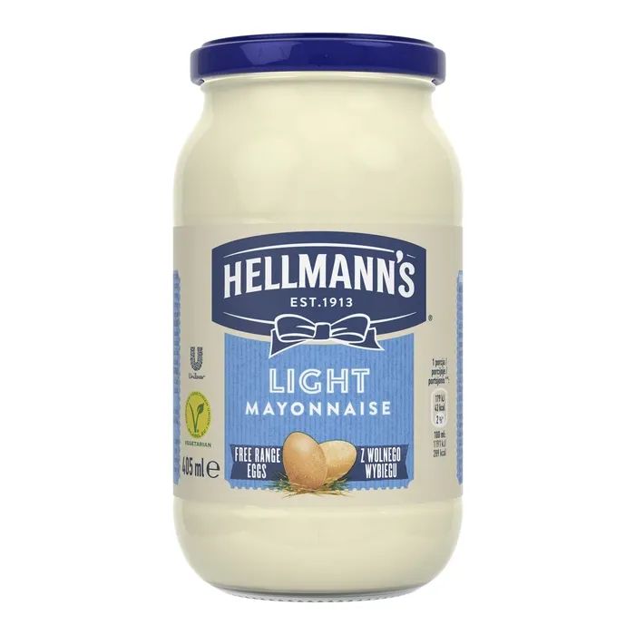 Соус Hellmann's Майонезний Lite 27% жиру 405 мл (8720182108739)