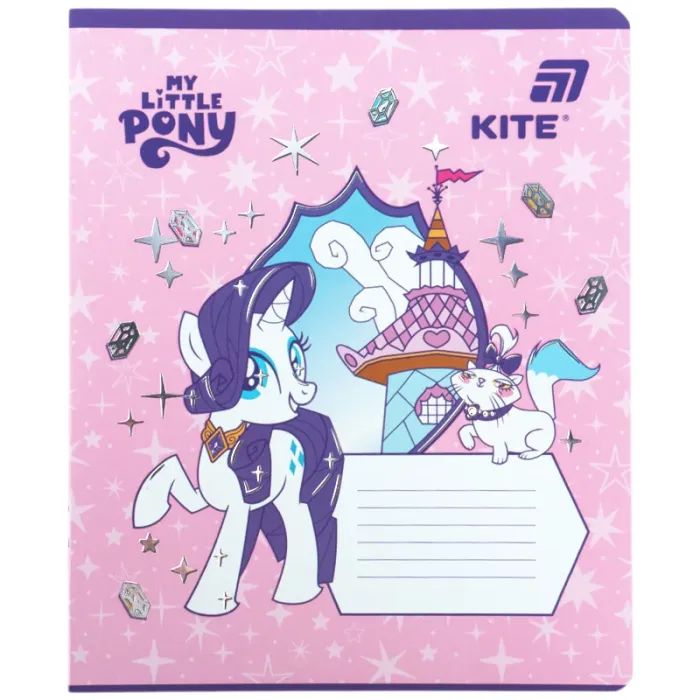 Зошит Kite My Little Pony, 12 аркушів, клітинка (LP26-232) зображення 6