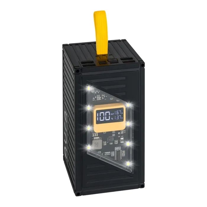 Батарея универсальная AURA NRG-P50 50000mAh 22.5W Black (PBANRG-P50B)