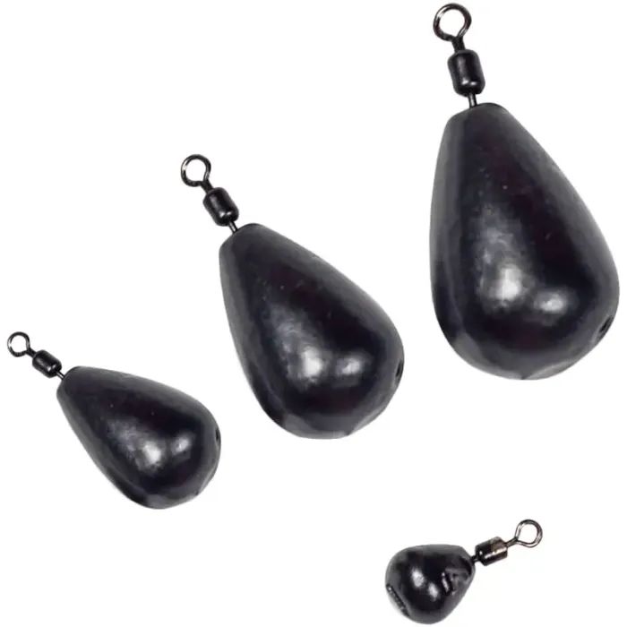 Грузило DS Джиг-ріг з вертлюгом чорний 3г (7 шт/уп) (3981.05.93)