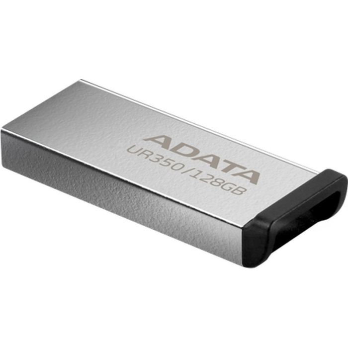USB флеш накопитель ADATA 128GB UR 350 Silver/Black USB 3.2 (UR350-128G-RSR/BK) изображение 2