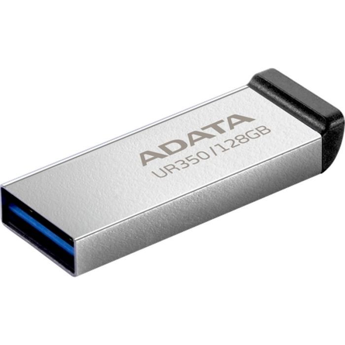 USB флеш накопитель ADATA 128GB UR 350 Silver/Black USB 3.2 (UR350-128G-RSR/BK) изображение 3