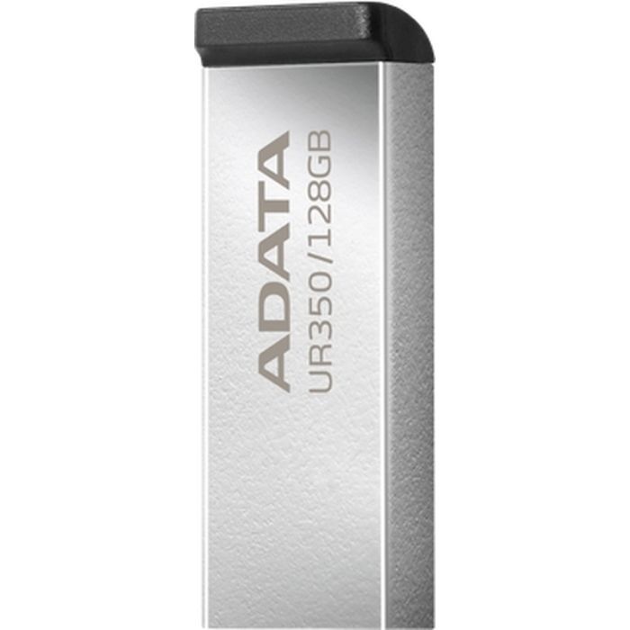 USB флеш накопитель ADATA 128GB UR 350 Silver/Black USB 3.2 (UR350-128G-RSR/BK) изображение 4