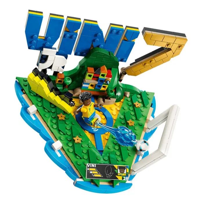 Конструктор LEGO Editions Football Винисиус Жуниор — лучшие моменты футбольных матчей (43027) изображение 3