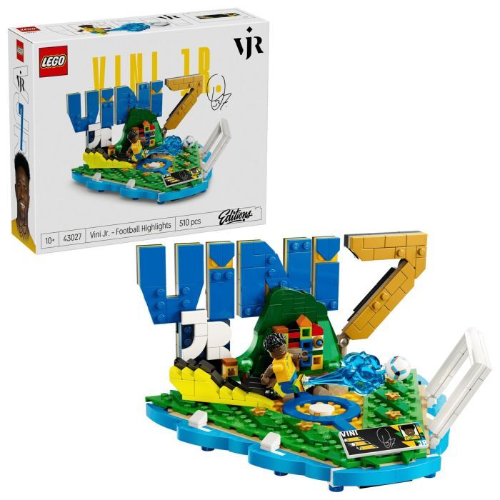 Конструктор LEGO Editions Football Винисиус Жуниор — лучшие моменты футбольных матчей (43027) изображение 6