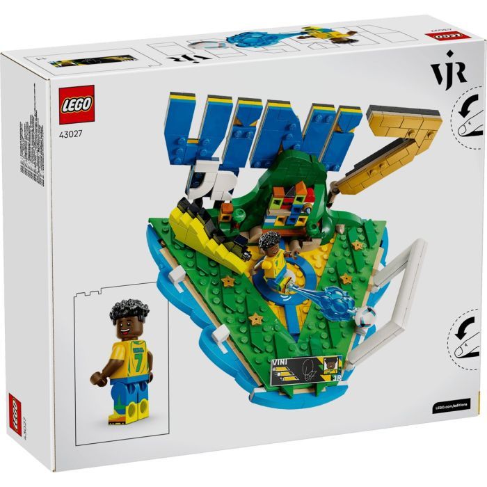 Конструктор LEGO Editions Football Винисиус Жуниор — лучшие моменты футбольных матчей (43027) изображение 7