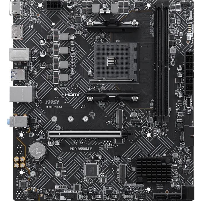 Материнская плата MSI PRO B550M-B