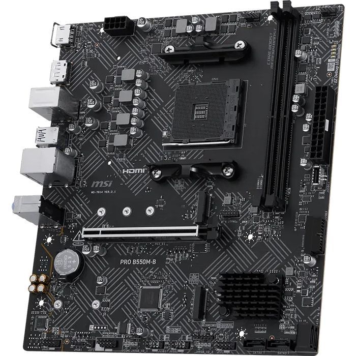 Материнская плата MSI PRO B550M-B изображение 2