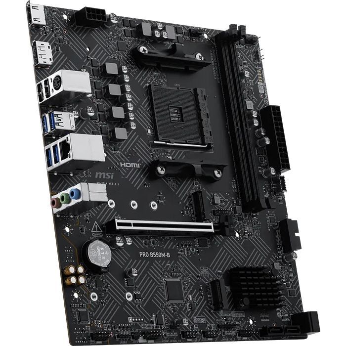Материнская плата MSI PRO B550M-B изображение 3