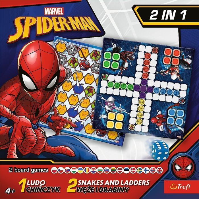 Настольная игра Trefl 2 в 1 Человек-паук (5900511024197) изображение 2