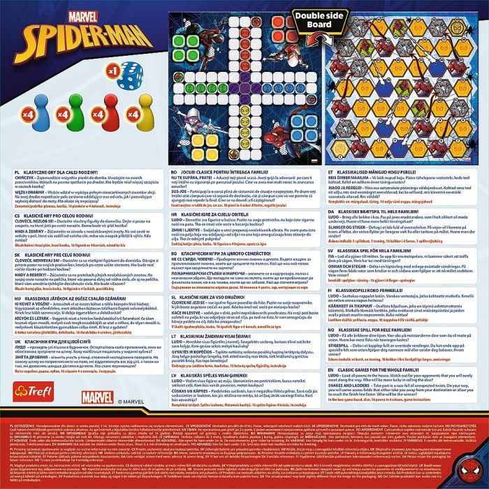 Настольная игра Trefl 2 в 1 Человек-паук (5900511024197) изображение 4