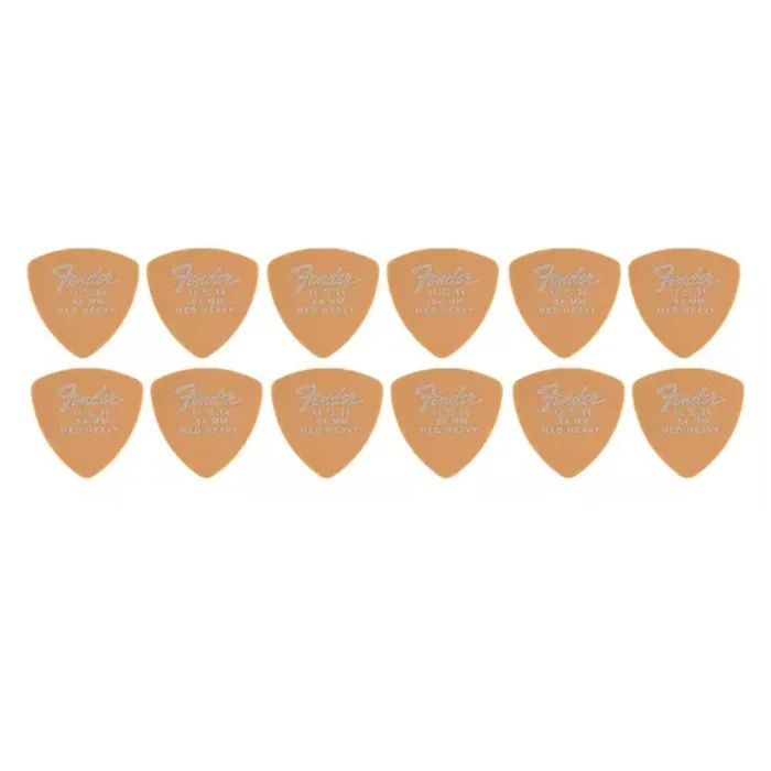 Медіатор Fender 346 Shape Dura-Tone 1.21 Delrin Picks Black 12 Pack (237002) зображення 2